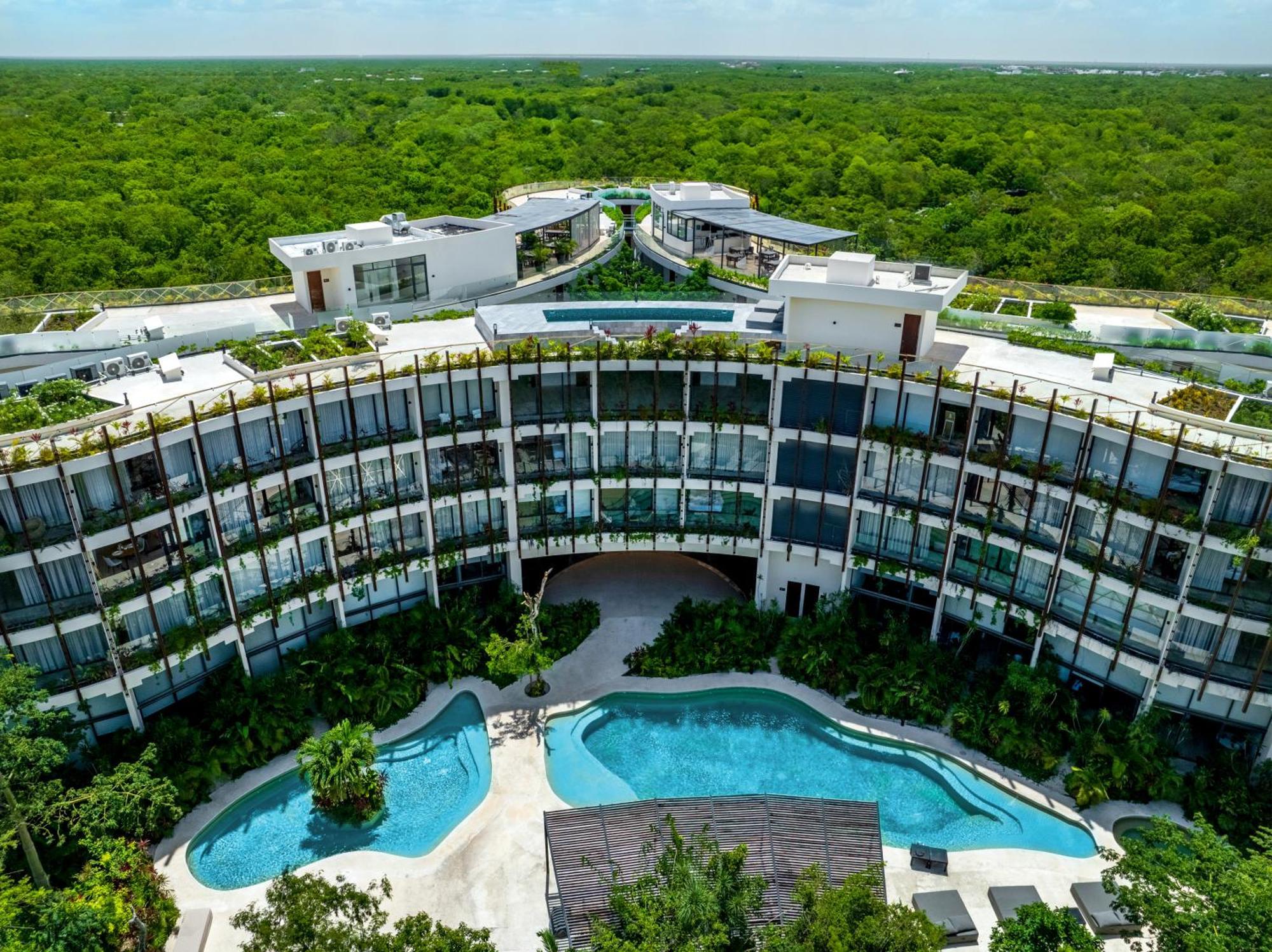 Appartamento The Melina - Pool & Skyview Bar 5min To Tulum